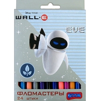 Фломастеры "WALL-E", 24 цвета артикул 2793c.